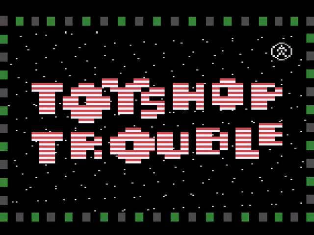 Toyshop Trouble (Homebrew) — Title screen